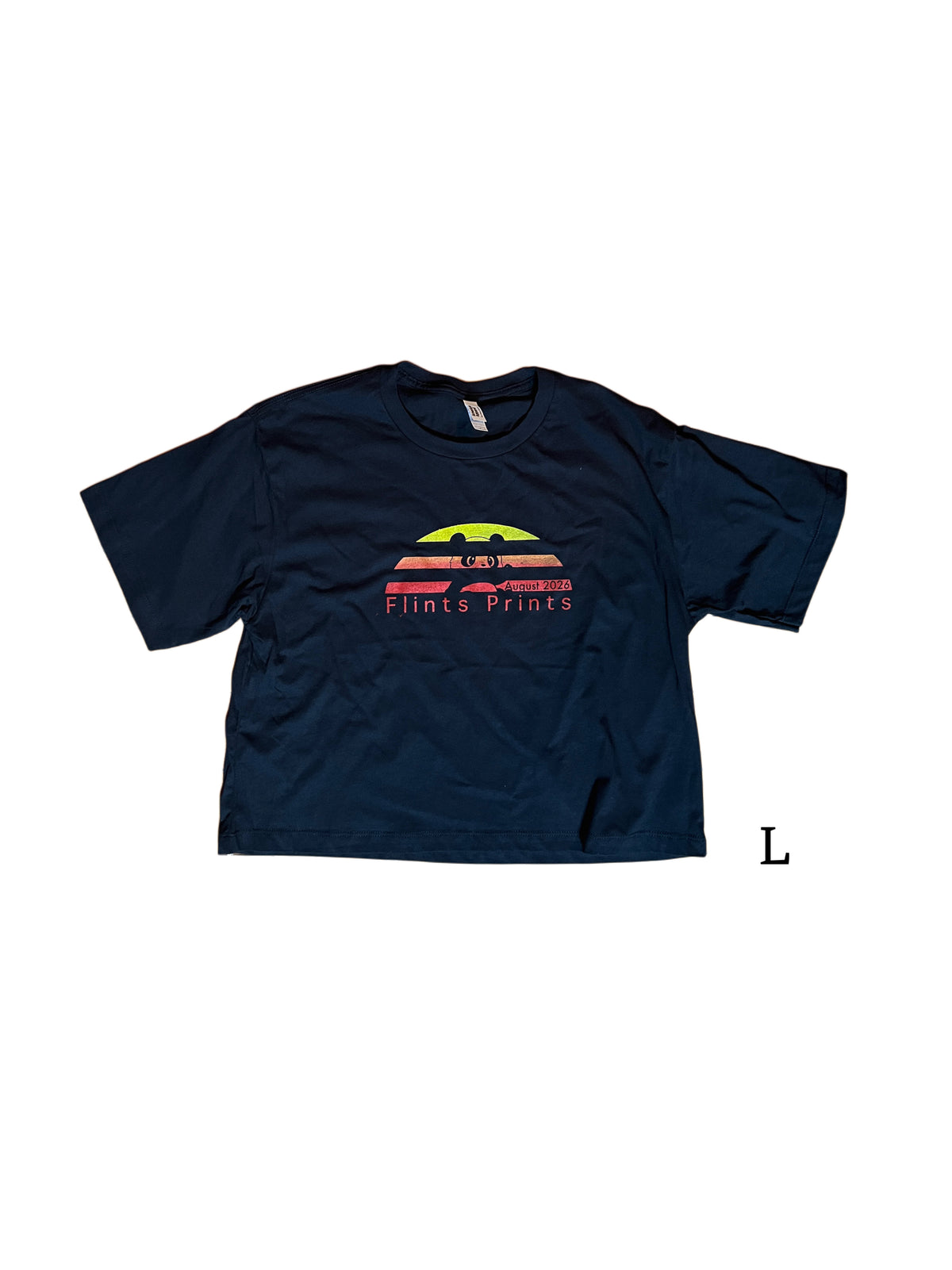Flints Prints Logo Crop Top