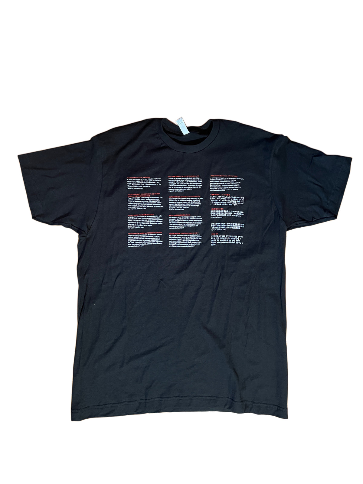 Epilepsy Warning Tee