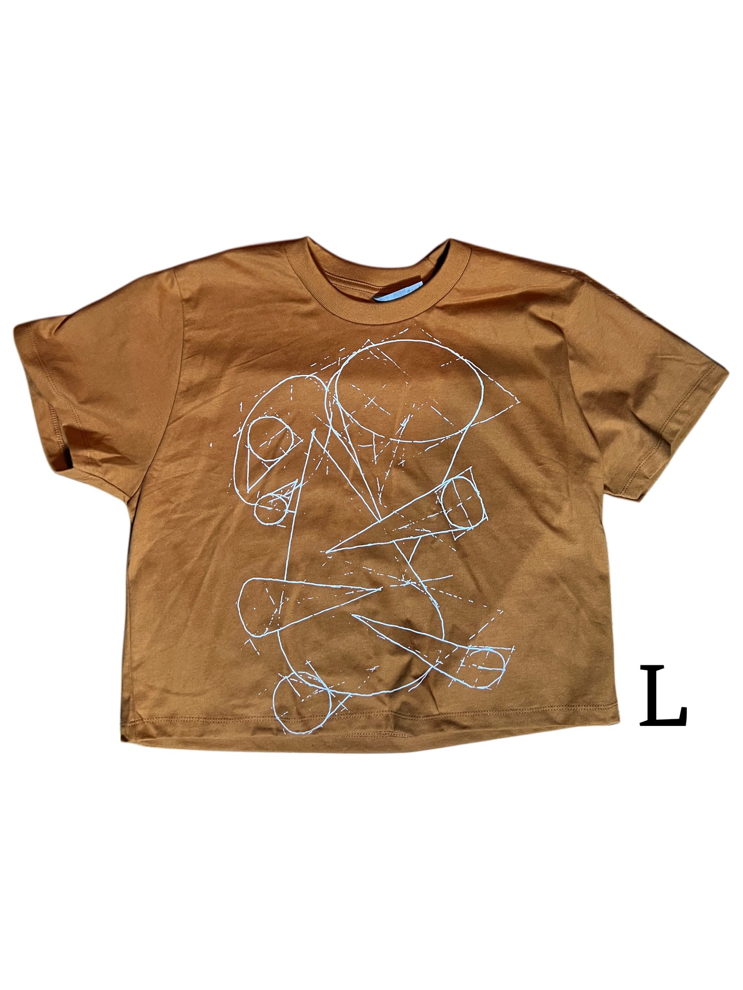 Cone Sketch Crop Top