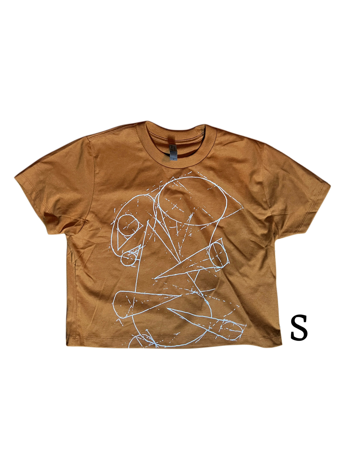 Cone Sketch Crop Top